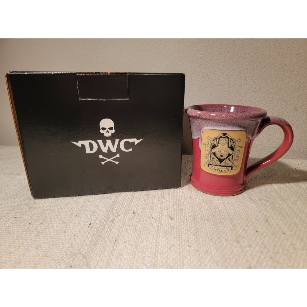Death Wish Coffee Lock & Key Julep Shaped Mug 2025 Limited Edition #1544 / 3000‎